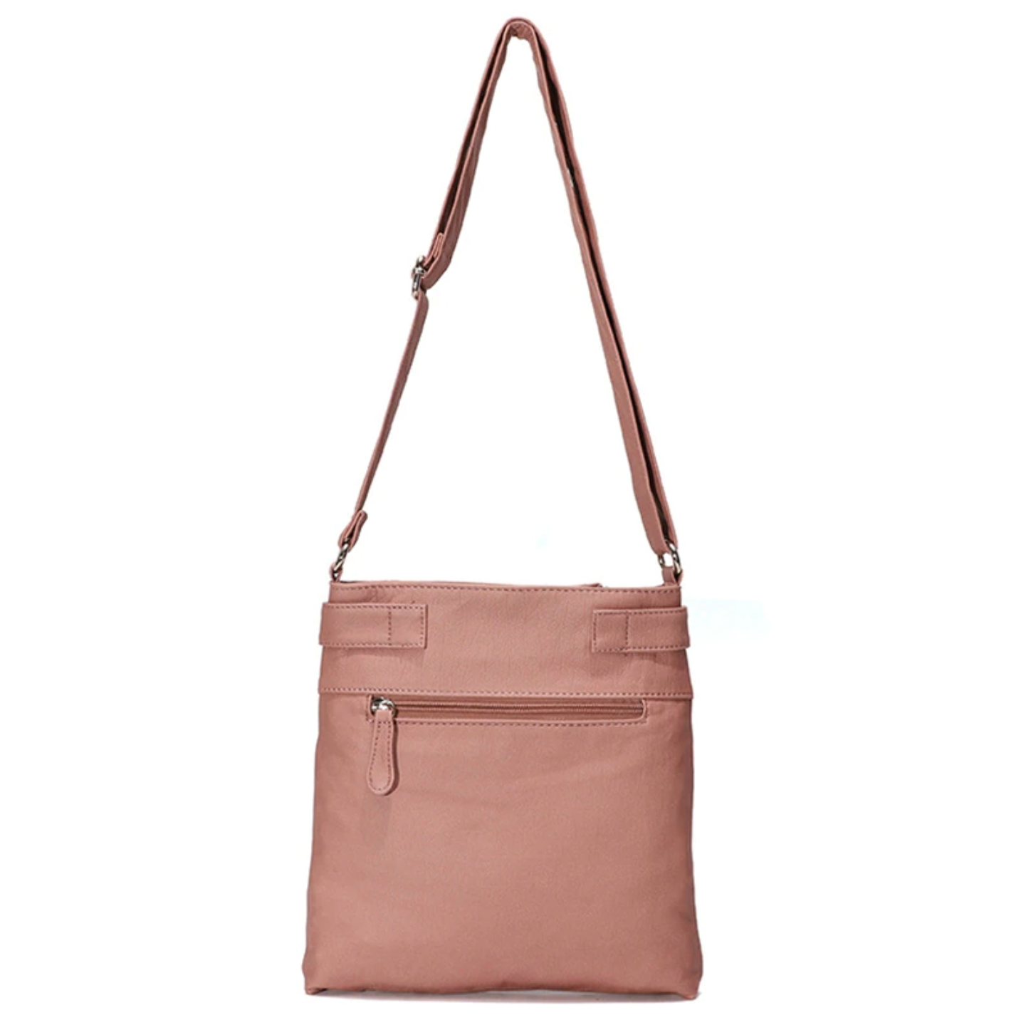 IVY™ Premium Soft Leather Crossbody Bag, Multi-Pocket Shoulder Bag