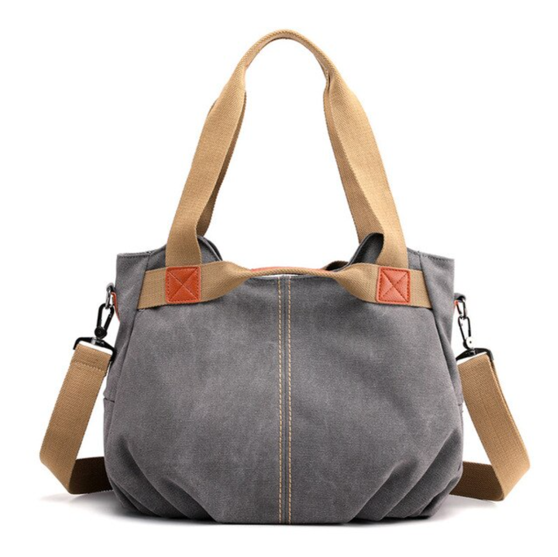 KARREN™ Women's Casual Vintage Hobo Canvas Daily Purse Top Handle Shoulder Tote Shopper Handbag