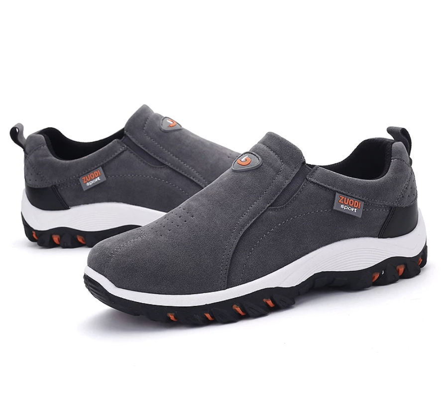 (Black Friday Week - Buy 2 Save 15%) Men's Orthopedic Walking Shoes, Comfortable Anti-slip Sneakers