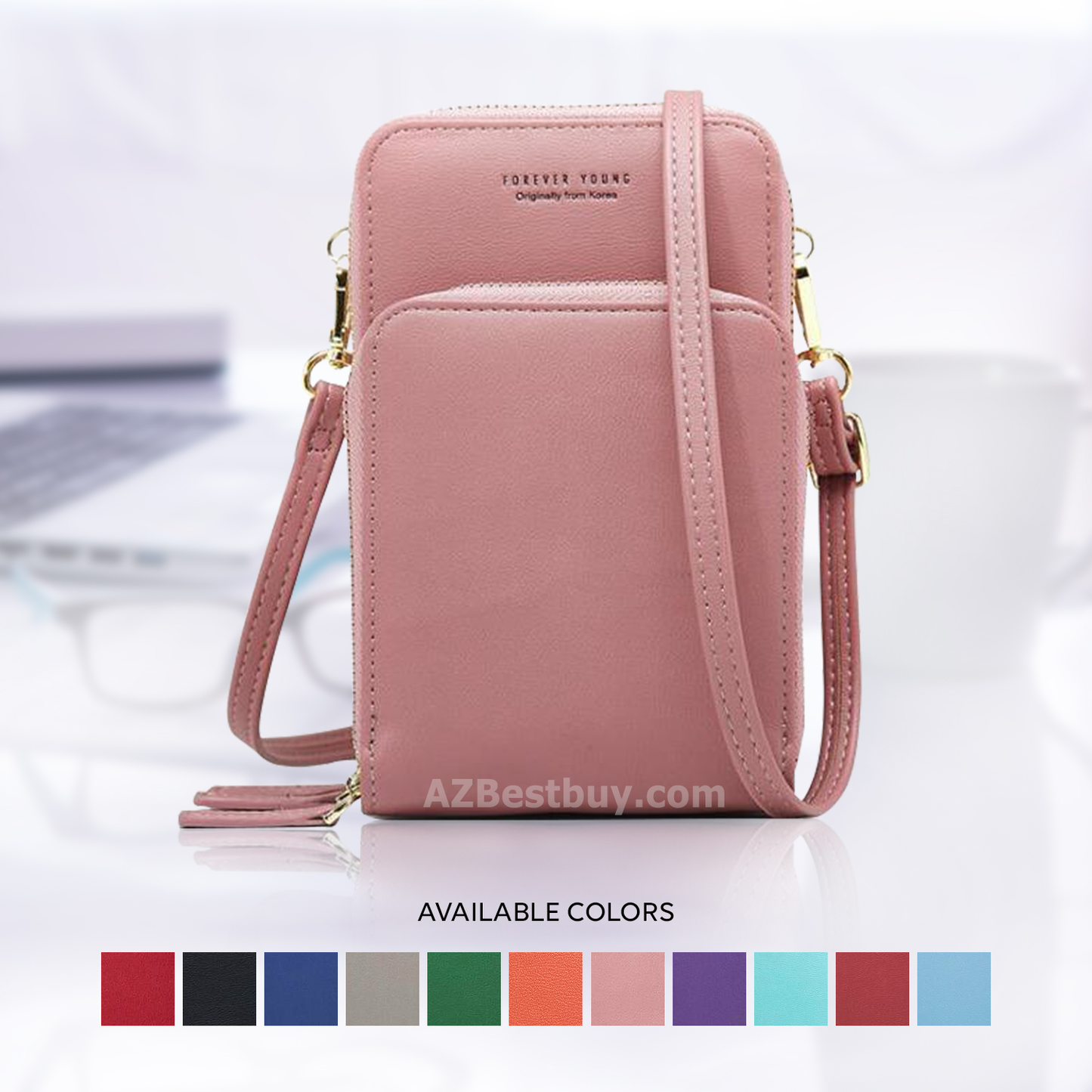 All-in-one 3-Layers Crossbody Shoulder Bag